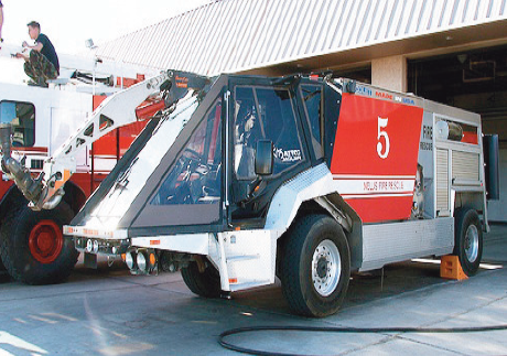 Nellis Air Force Base Airfield Fire Rescue Station Wright